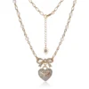 Pearl Heart Pendant Necklace