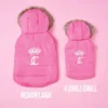 Pet Faux Fur Hooded Jacket
