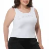 Plus-Size Big Bling Couture Tank Top