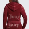 Plus-Size Og Big Bling Velour Hoodie