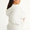 Plus-Size Og Big Bling Velour Hoodie