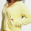 Plus-Size Og Big Bling Velour Hoodie