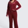 Plus-Size Og Big Bling Velour Hoodie