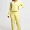 Plus-Size Og Big Bling Velour Hoodie