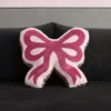 Reversible Bow Decorative Pillow