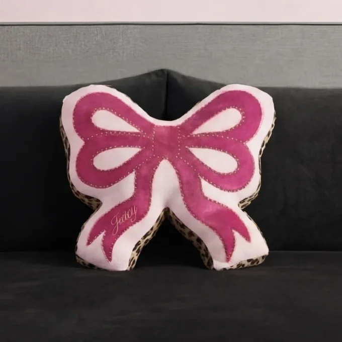 Reversible Bow Decorative Pillow