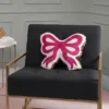 Reversible Bow Decorative Pillow