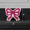 Reversible Bow Decorative Pillow