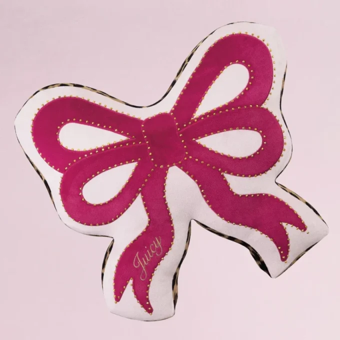 Reversible Bow Decorative Pillow