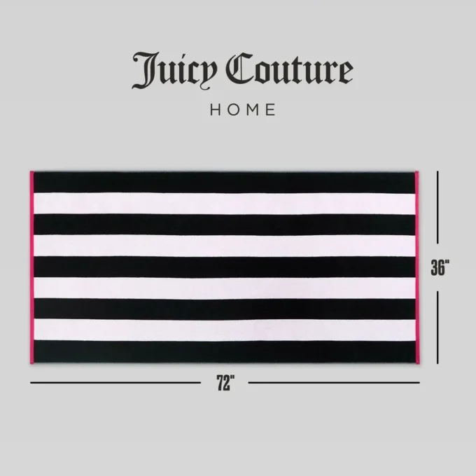 Reversible Cabana Cotton Beach Towel