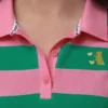 Stripe Embroidered Baby Polo