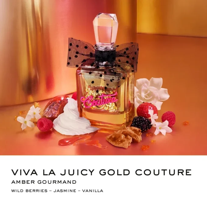 Viva La Juicy Gold Couture Eau De Parfum Spray, 1.0 Oz