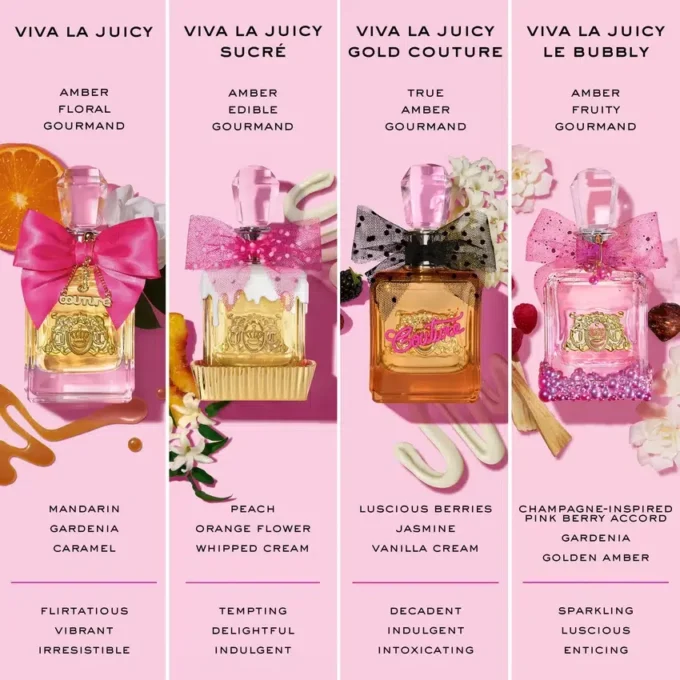 Viva La Juicy Gold Couture Eau De Parfum Spray, 1.0 Oz